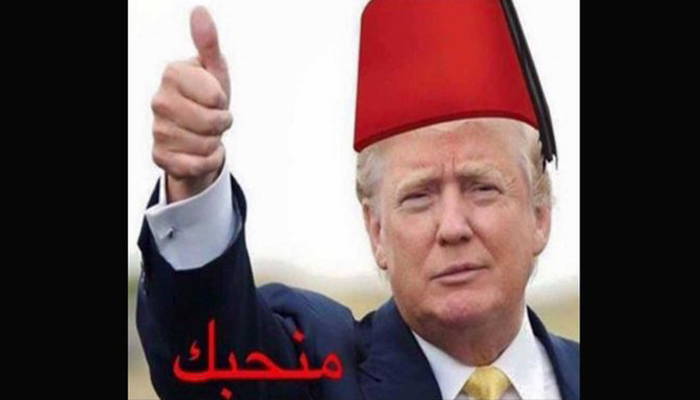 Foto Donald Trump Jadi Profil Medsos Warga Suriah dan Arab 1 Donald Trump
