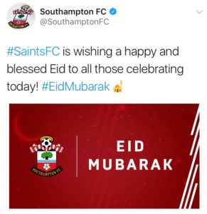 Tim Sepak Bola Asal Inggris Ucapkan: 'Selamat Hari Raya Idul Fitri' 6 LIVERPOOL