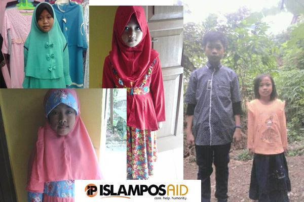 Donasi Baju Lebaran Untuk Anak Yatim Telah IslamposAid 