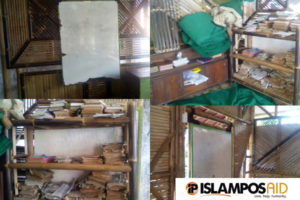 IslamposAid Salurkan dua buah lemari buku dan papan tulis ke DTA Al-Busyaeri 2 IslamposAid