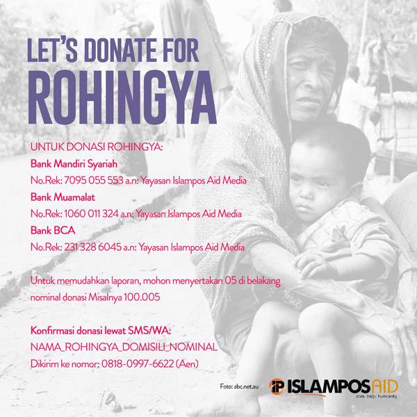 Ayo Donasi untuk Rohingya! 1