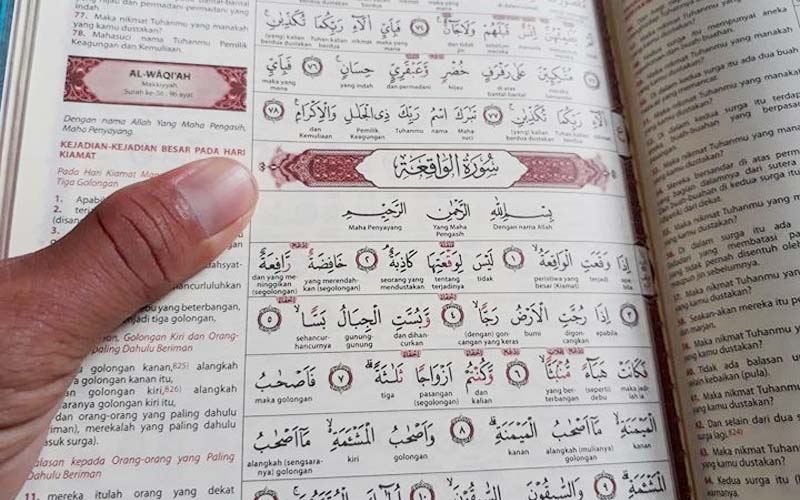 Baca Surat Al-Waqi’ah, Rezeki Lancar? - Islampos