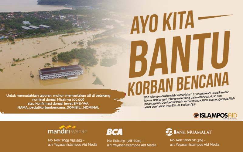 35+ Terbaik Untuk Contoh Poster Donasi Bencana Alam Banjir