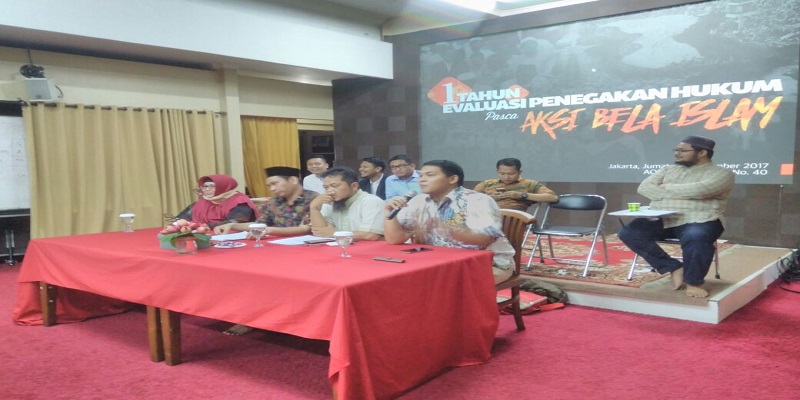 Tim Advokasi GNPF Ulama. Foto: Rhio/Islampos