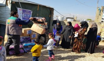 Dewan Dakwah Salurkan Bantuan Musim Dingin untuk Pengungsi Suriah 1