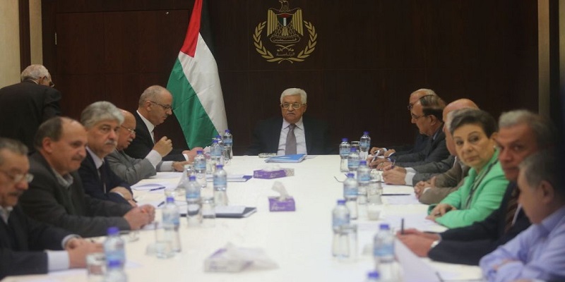 Foto: Pertemuan PLO di Ramalah. Foto: Times of Israel