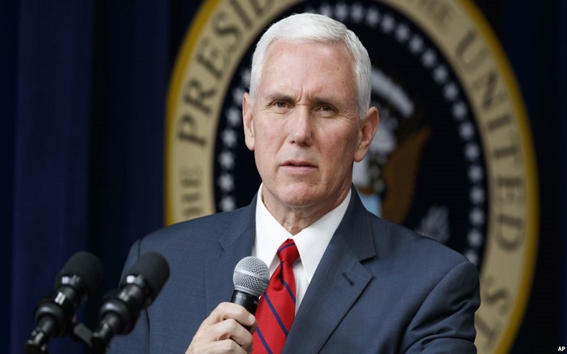 Wakil Presiden Amerika Serikat, Mike Pence

Foto:Voa Indonesia