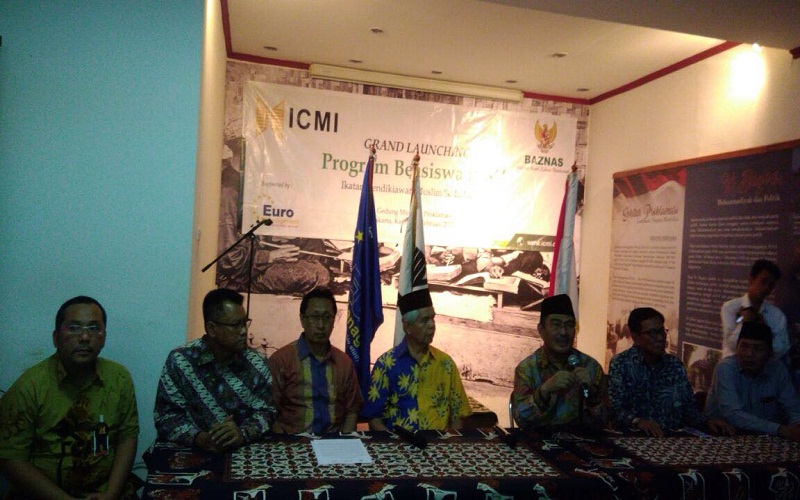 Ikatan Cendekiawan Muslim Indonesia (ICMI) meluncurkan program beasiswa ke luar negeri  bernama Beasiswa ICMI Cerdas di Museum Proklamasi, Jakpus, Jumat (09/02/2018). Foto: Tommy/Islampos.