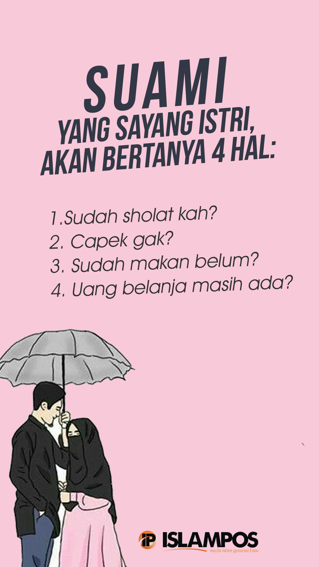 Suami yang Sayang Istri akan Bertanya 4 Hal 2