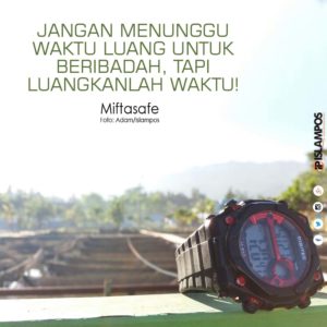 Jangan Menunggu Waktu Luang Untuk Beribadah 7