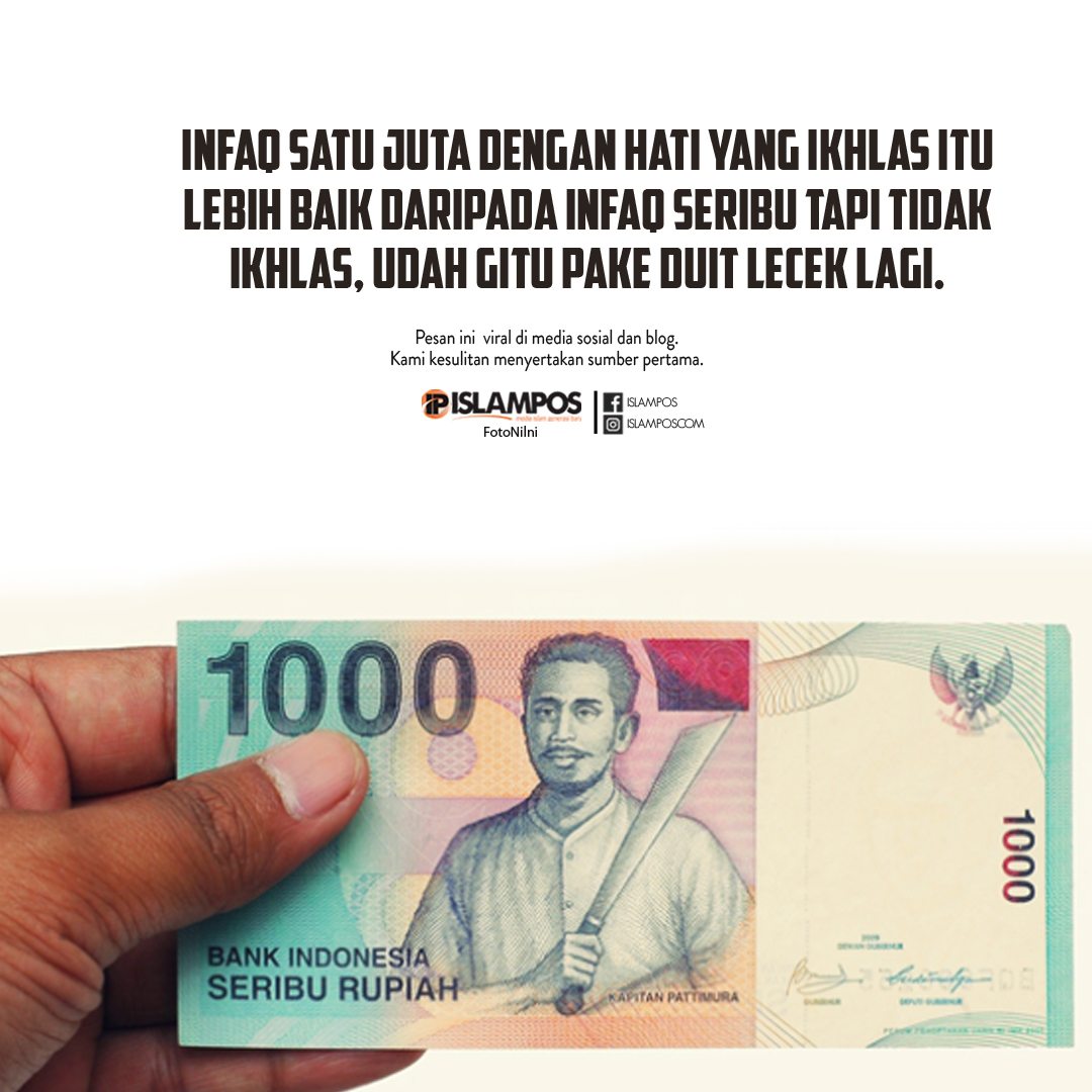 Infaq Satu Juta 1