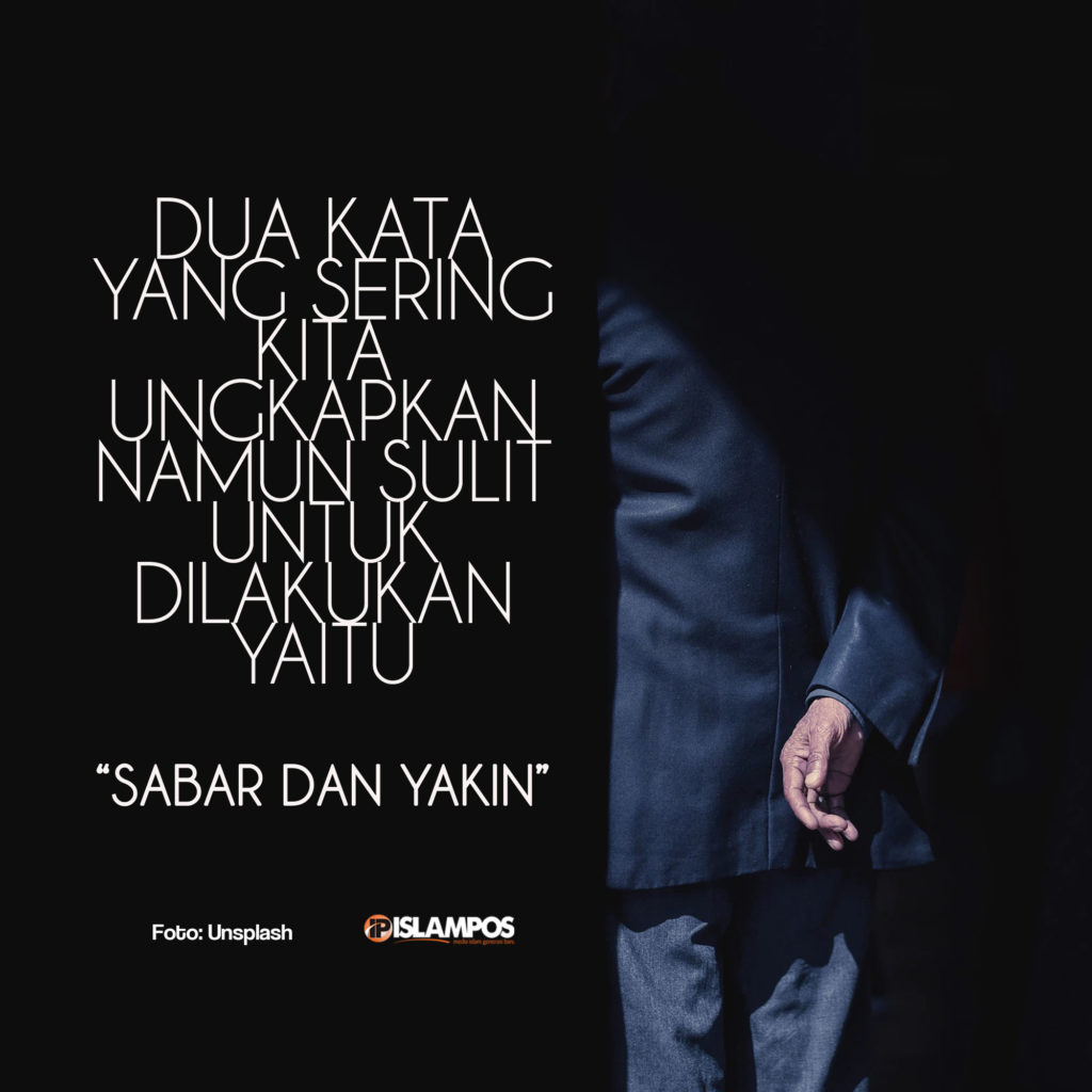 Dua Kata yang Sulit Dilakukan 2