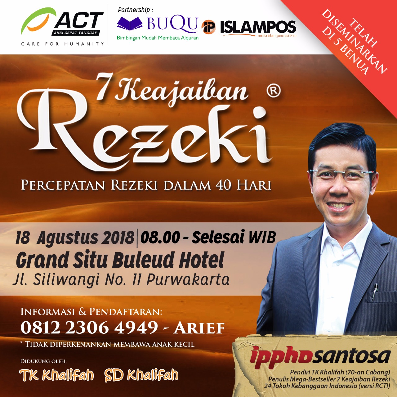 Ikuti Seminar "Tujuh Keajaiban Rezeki" 2