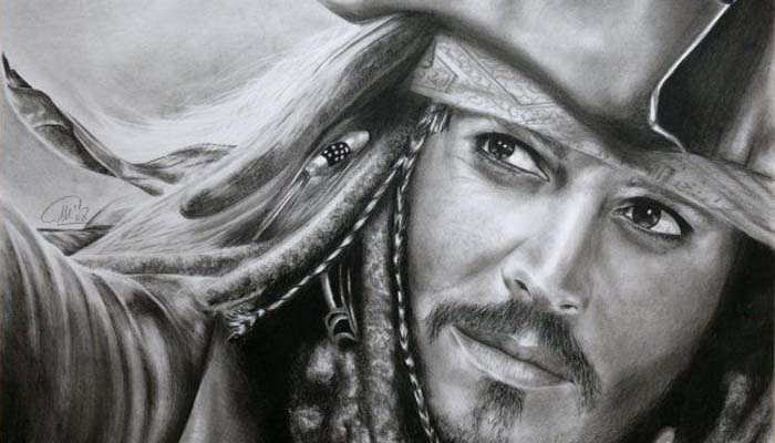 770+ Gambar Jack Sparrow Hitam Putih Terbaru