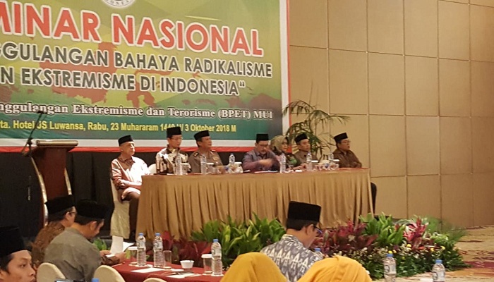 Badan Penanggulangan Ekstremisme, Radikalisme dan Terorisme (BPERT) Majelis Ulama Indonesia. Foto: Rhio/Islampos