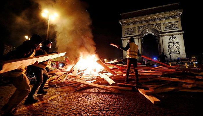Demo di Prancis. Foto: Reuters