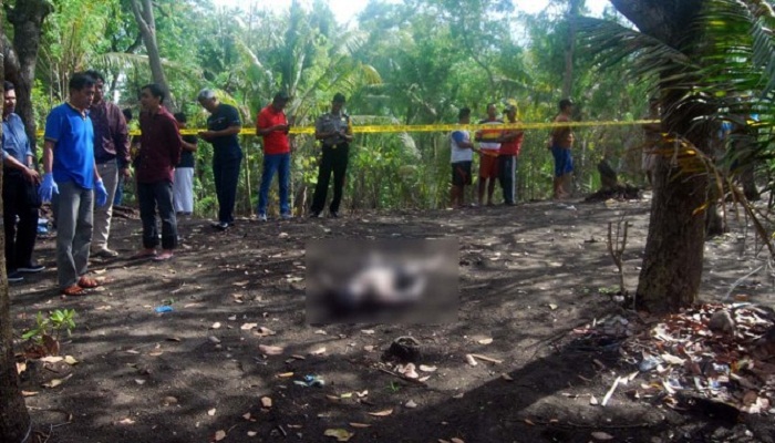 Penemuan mayat di Bantul. Foto: Viva