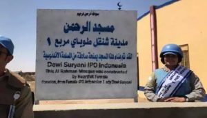 Bertugas dalam Misi Kemanusiaan, Polwan Ini Bangun Masjid di Sudan 1 masjid