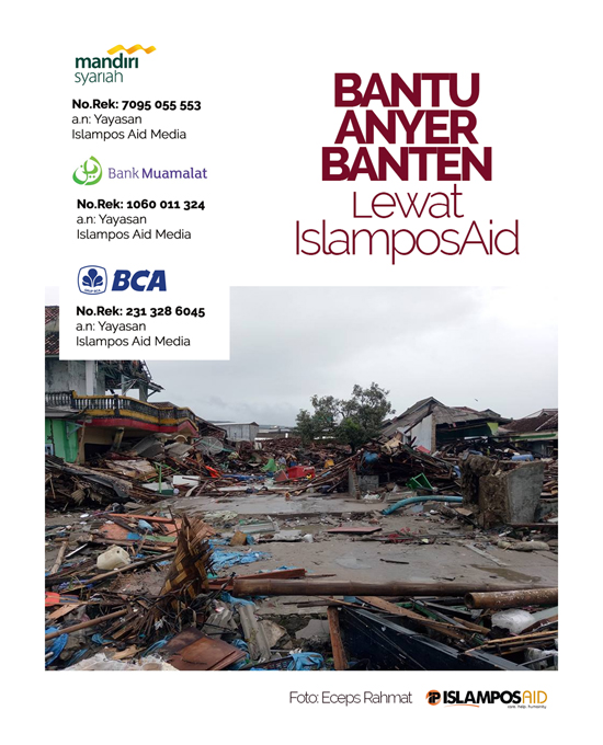 IslamposAid Serahkan Bantuan ke Korban Tsunami Anyer, Banten 2
