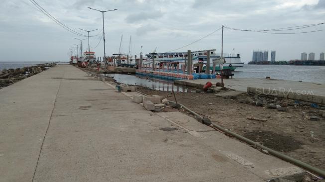 Pelabuhan Muara Angke. Foto: Suara