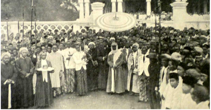 Suasana lebaran zaman belanda. Foto: Historia