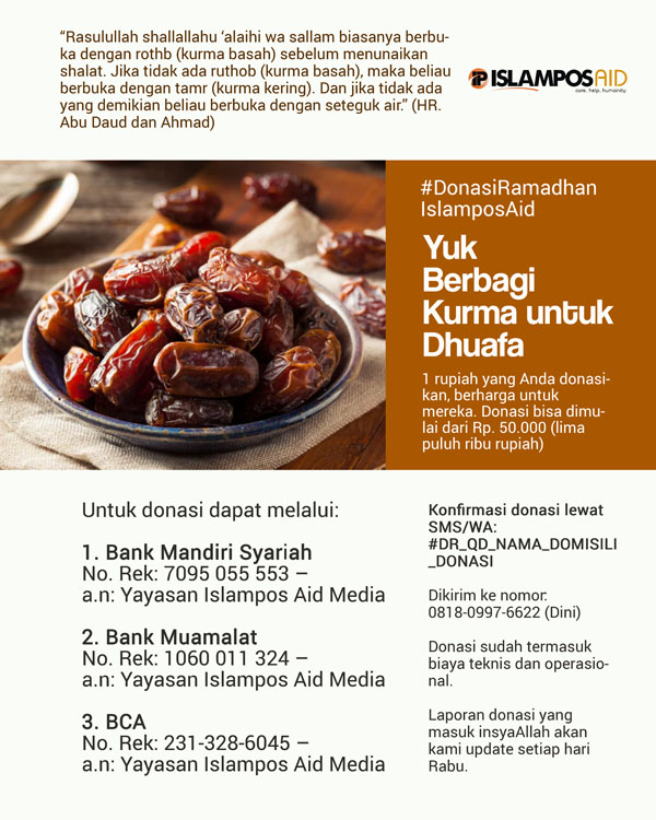 Yuk Berbagi Kurma untuk Dhuafa 2 donasi ramadhan kurma untuk dhuafa