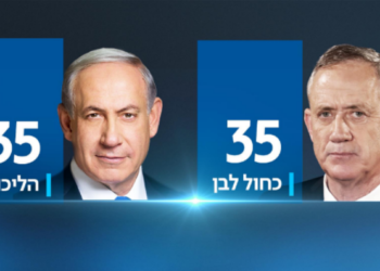 Netanyahu dan Gantz bersaing di pemilu Israel. Foto: kan.org.il