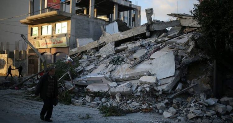 Agresi Israel ke Gaza telah menimbulkan kerugian jutaan dolar. Foto: Palinfo