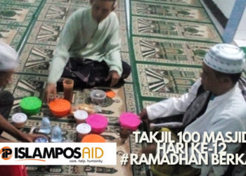 Hari Ke-12 Ramadhan, IslamposAid Berikan Takjil di Masjid Al-Istiqomah 5