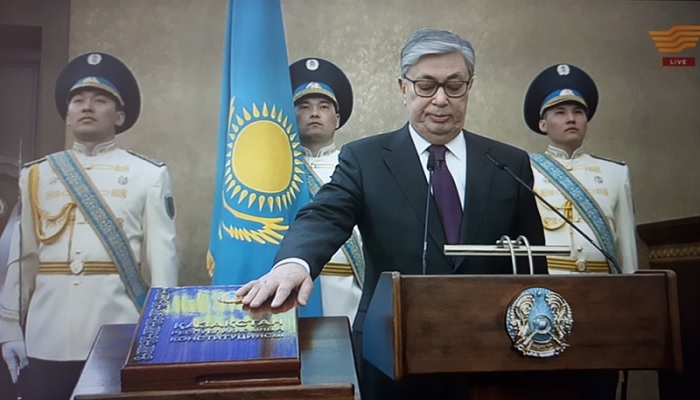 Tokayev terpilih jadi presiden Kazakhstan. Foto: AKIpress News Agency