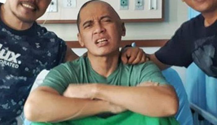 Agung Hercules kembali dirawat. Foto: LINE Today