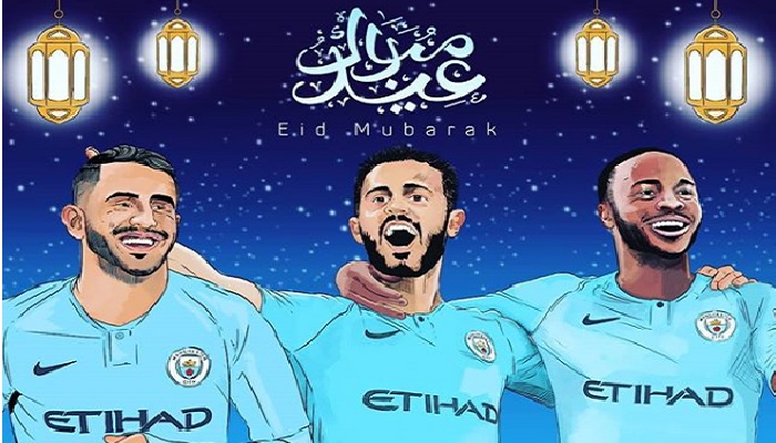 ucapan selamat Idul Fitri dari pesepakbola muslim Eropa