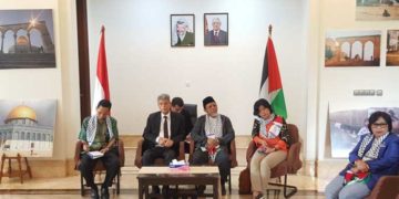 Pertemuan di Kedutaan Besar Palestina. Foto: Rhio/Islampos