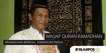 IslamposAid Salurkan 4 Quran Ramadhan di Masjid Miftahul Jannah 9