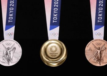 Desain medali Olimpiade Tokyo 2020. Foto: Olympic.org