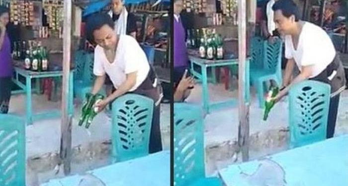 Usai Borong Miras, Ustaz Ini Tumpahkan Isinya di Depan Penjual