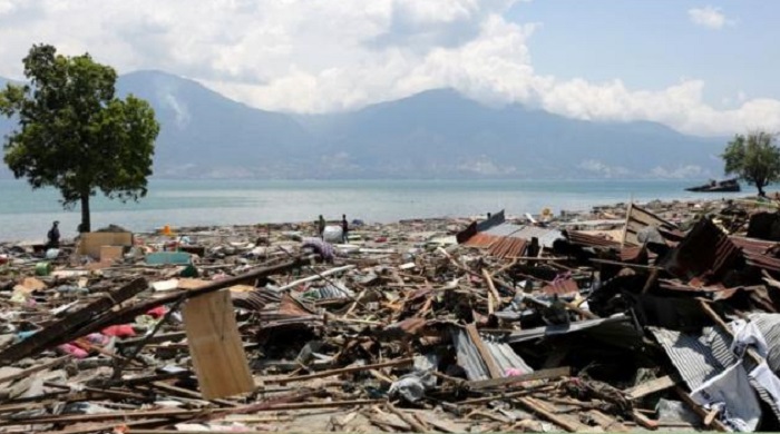 Gempa Tsunami Palu. Foto: Pikiran Rakyat