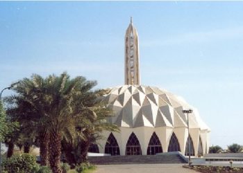 Masjid El Nilein, Sudan. Foto: Mapio