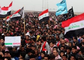 Aksi demonstrasi di Irak tewaskan 104 orang. Foto: Aljazeera