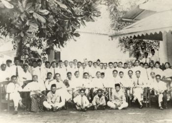 Sumpah pemuda digagas oleh para pemuda bangsa Indonesia. Foto: Kompas