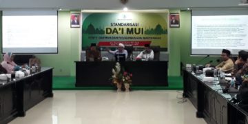 Komisi Dakwah dan Pengembangan Masyarakat Majelis Ulama Indonesia (MUI) menyelenggarakan standardisasi kompetensi dai di Kantor MUI Pusat pada Senin (25/11/2019). Foto: istimewa (Rhio/Islampos)