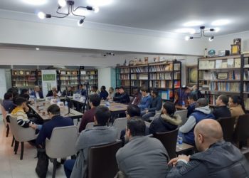 KAMMI Turki hadiri pertemuan bersama mahasiswa internasional dengan Presiden Kashmir Sardar Masood Khan. Foto: Istimewa