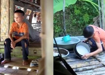 Seorang bocah berusia 10 tahun memutuskan menjadi vegan demi menyambung hidup sebatang kara. Sumber: World of Buzz