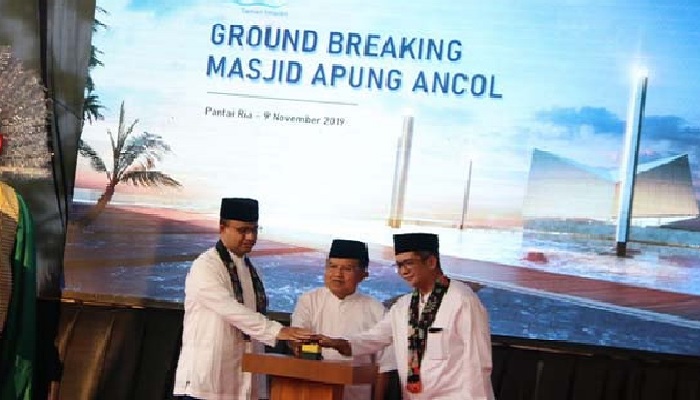 Peresmian Masjid Apung Jakarta. Foto: DEMOKRASI