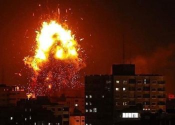 Israel lancarkan serangan udara ke Gaza. Foto: PIC