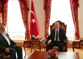 Ismail Haniyah dan Erdogan. Foto: PIC