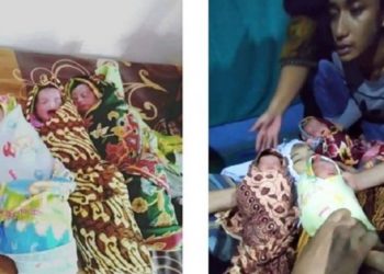 Seorang ibu di Medan wafat usai lahirkan bayi kembar 3. Foto: Rakyatku