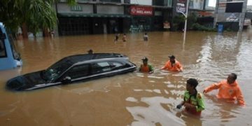 Banjir. Foto: Tirto