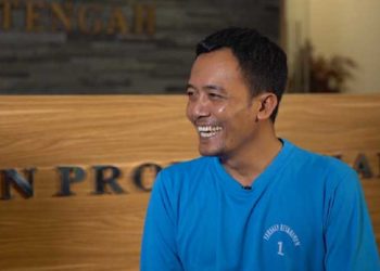 'Raja' Keraton Agung Sejagat, Toto Santoso. Foto: Citra Nur Hasanah/Detik