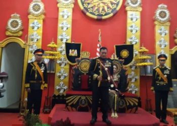 Totok Santosa Hadiningrat pemimpin Keraton Agung Sejagat. Foto: Kompas